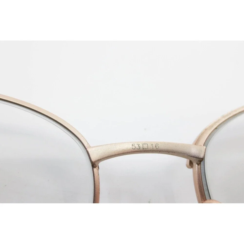 Chelsea Morgan CM 20244 Brown Gold Cat Eye Eyeglasses Frames 53-16-140 Metal